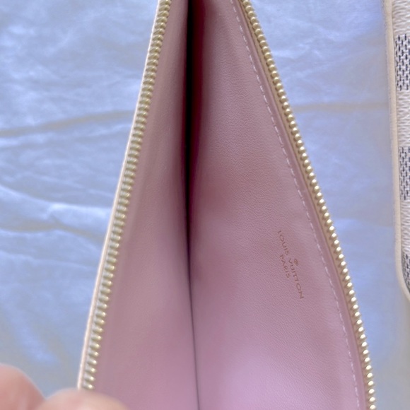 Louis Vuitton Damier Azur crossbody chain bag coated canvas cowhide leather - Picture 5 of 8